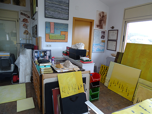 El taller de l'artista