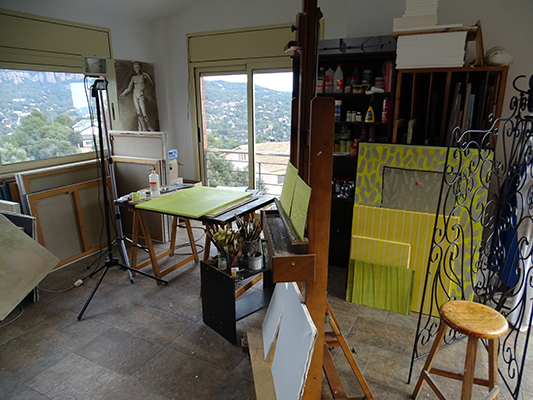 El taller de l'artista