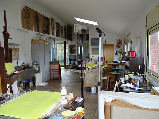 El taller de l'artista